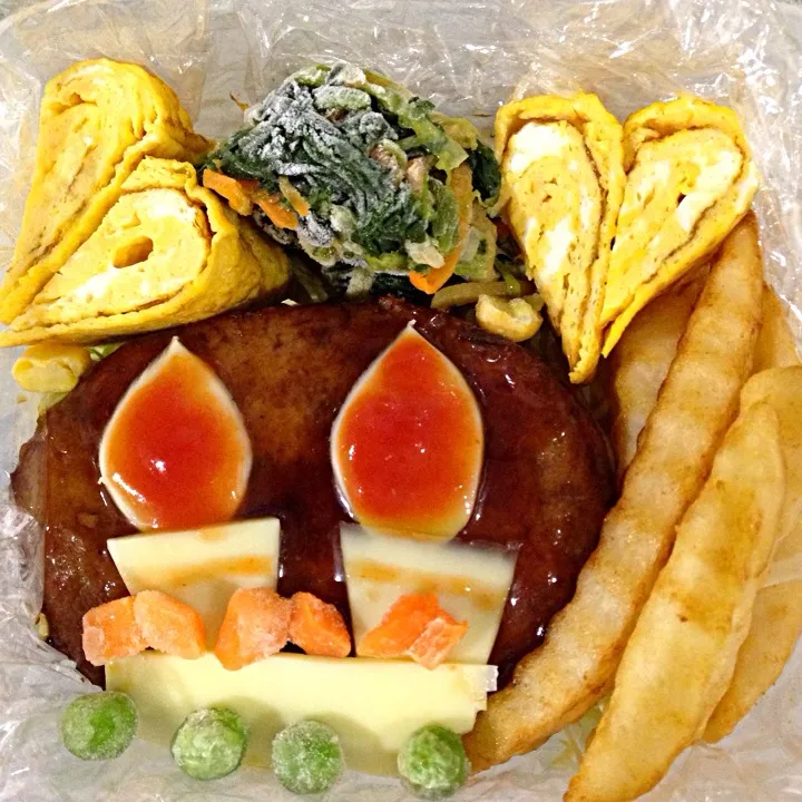 Snapdishの料理写真:旦那さんの誕生日お弁当|Chieさん