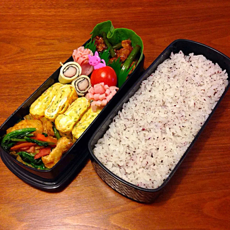 Snapdishの料理写真:旦那様のお弁当♪|りえこさん