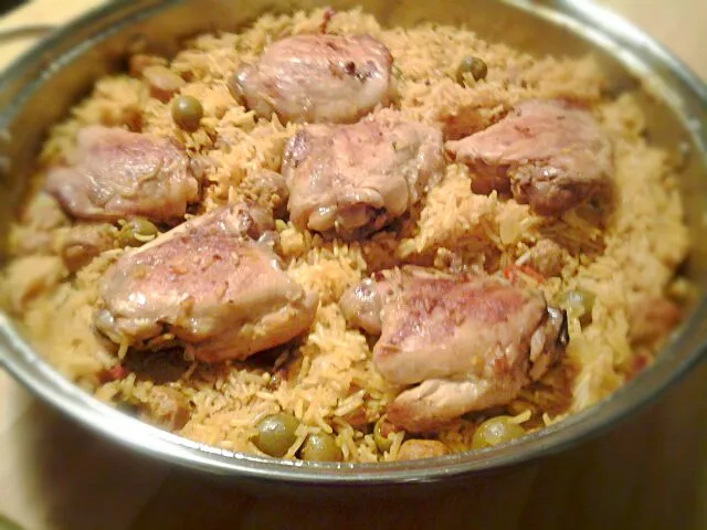 Arroz pollo con chorizo|rachel croteauさん