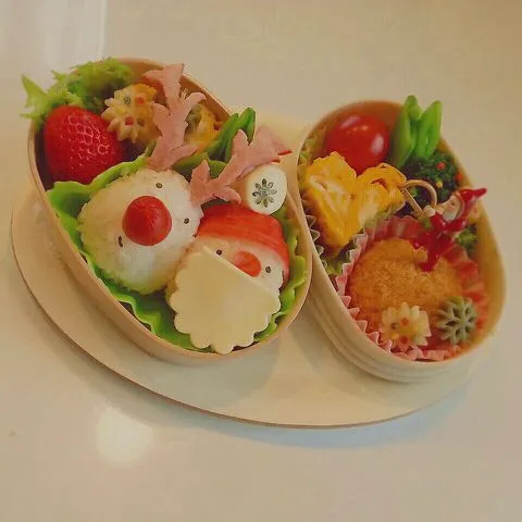 ﾄﾅｶｲ&ｻﾝﾀｻﾝ弁当♪|junkoさん