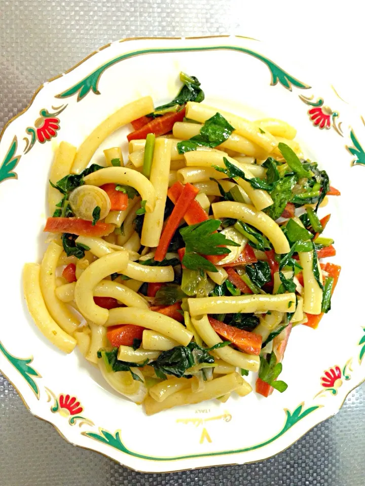 Pastas con verduras|luz nellyさん