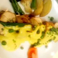 chicken with saffron|laxman dangolさん