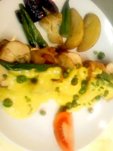 chicken with saffron|laxman dangolさん