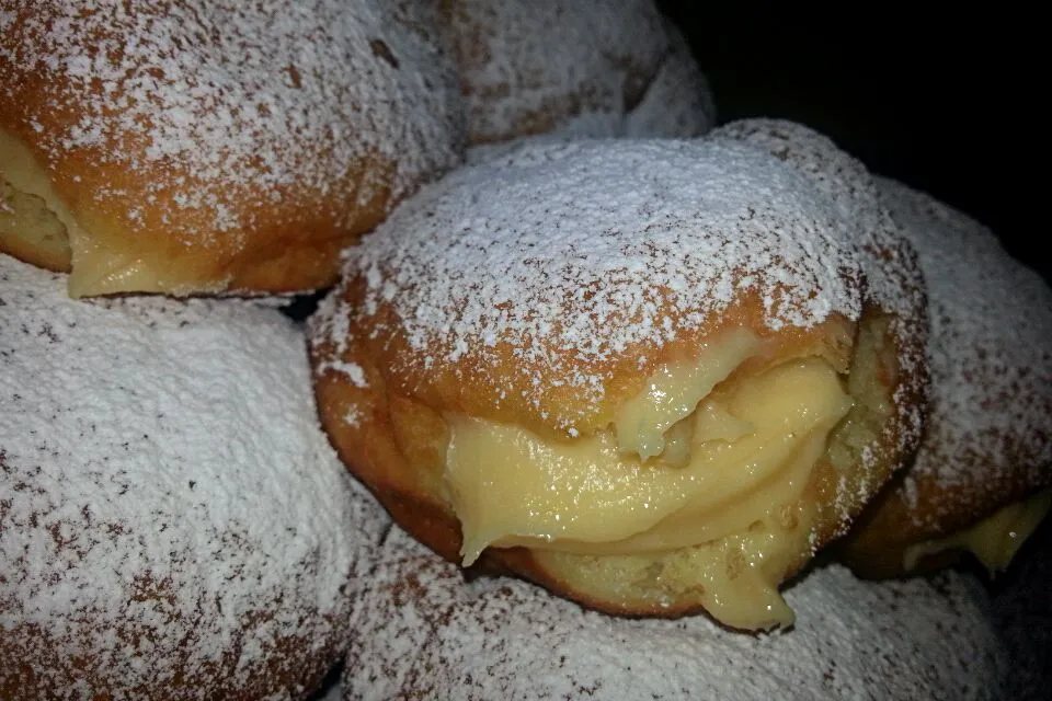 Bomboloni del perse con crema pasticcera|Geraldine NO All'ipocrisia Liberatoreさん