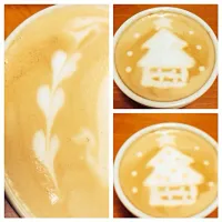 Snapdishの料理写真:チョット上達(o_o)⁇今日の一杯☕️💓|まるさん