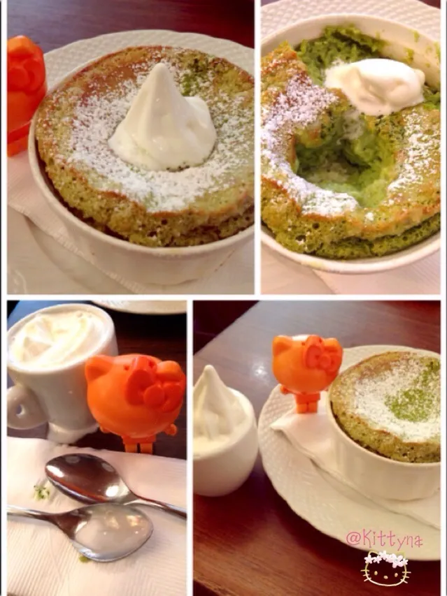 🎀⁍ื◡-ॢ)Matcha Soufflé 💚|🎀Kittyna🌸さん