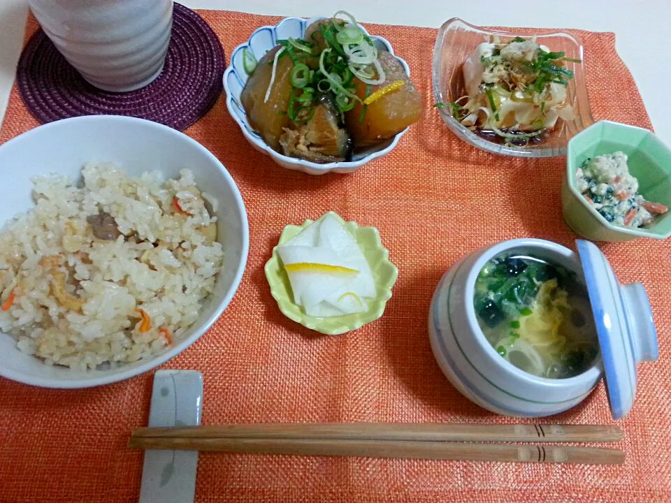 和食がたべたかった！|あさよさん