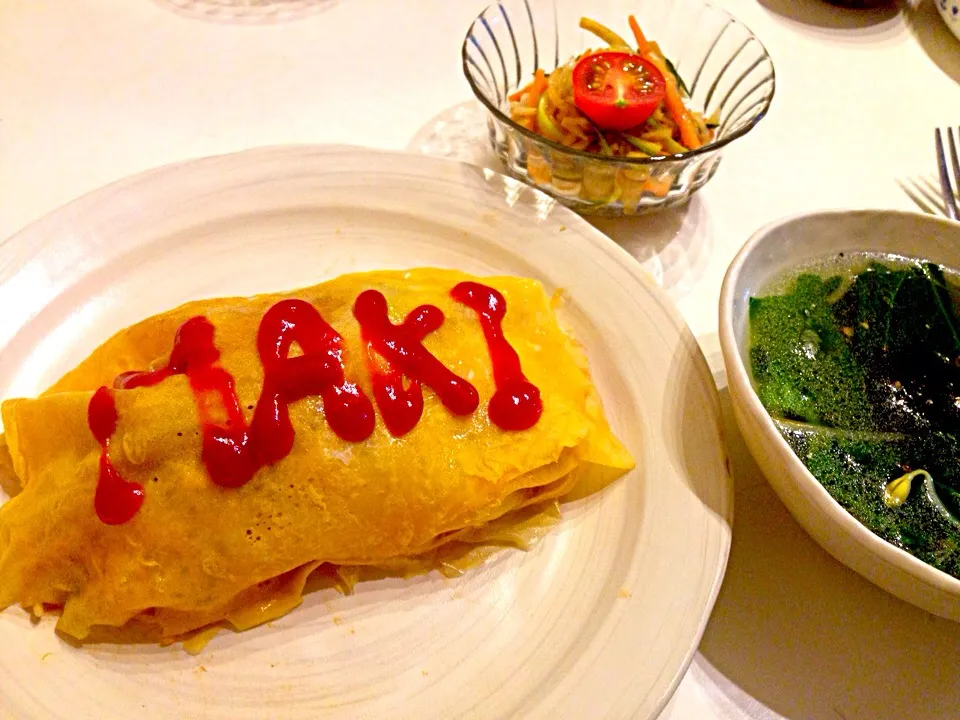 Snapdishの料理写真:今日の夕ご飯|河野真希さん