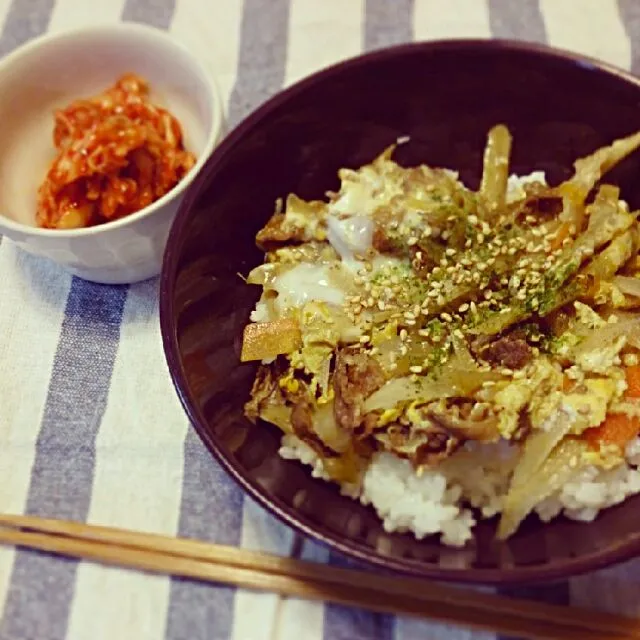 牛すき丼(*・∀・*)ノ|takakoさん