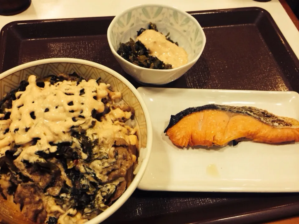 My dinner at sukiya...|marivic okumaさん