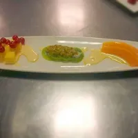 fresh fruit salad with a sabayon sauce|Tam Salemさん