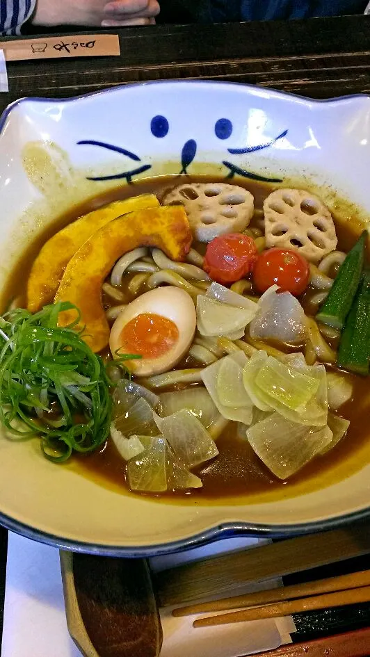 野菜たっぷりカレーうどん|みあこさん