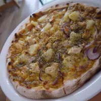 Curry chicken pizza|Jillianさん