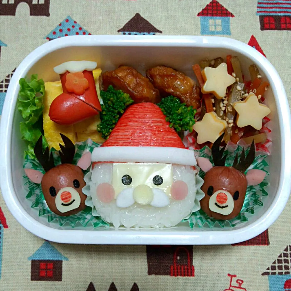 サンタさんとトナカイさんのクリスマスお弁当♪|Junkoさん