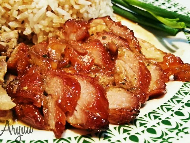 roast red pork with honey|ARYUUさん