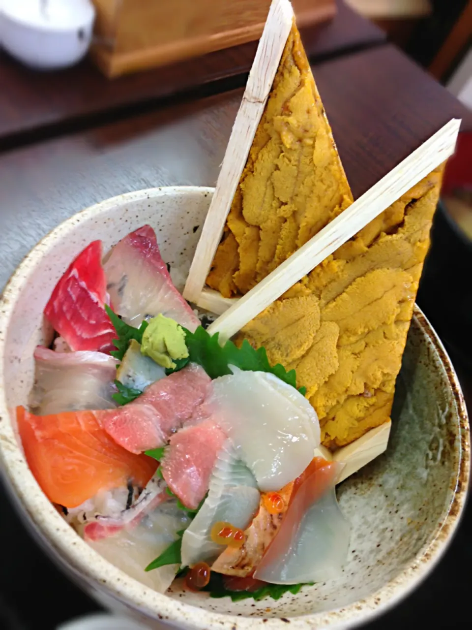 海鮮ちらし丼！|てんてくりんさん