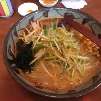 Snapdishの料理写真:ネギ味噌ラーメン|大下 透さん