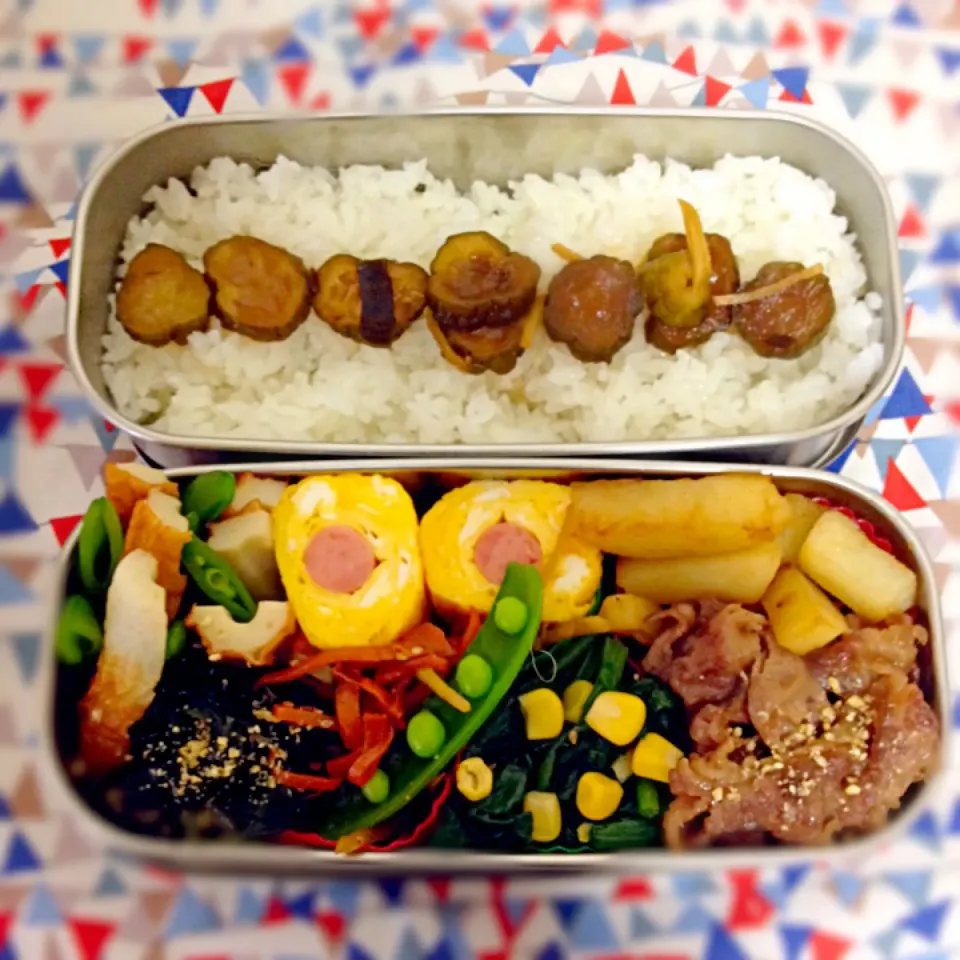 今日のお弁当☆|パピヨン☆さん