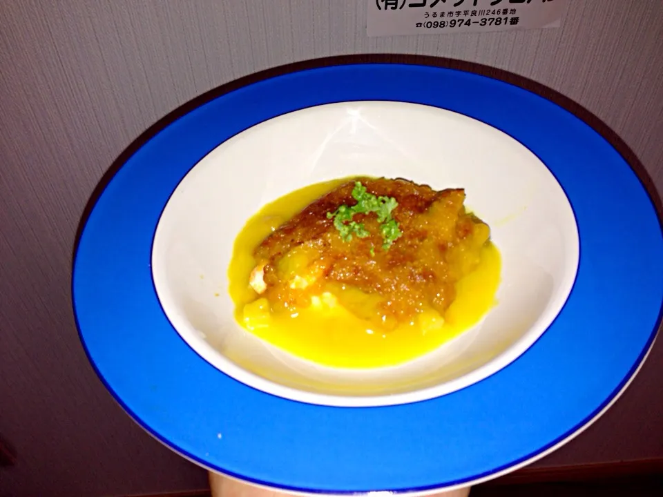 Snapdishの料理写真:サーモンの南京ソース煮|レイさん