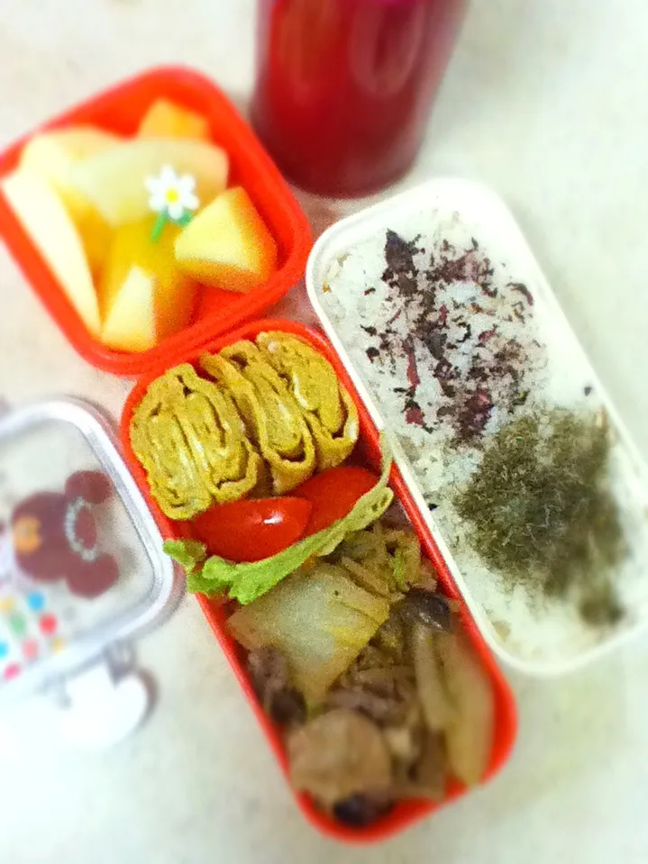 Today's JK lunch box.|hoppycowさん