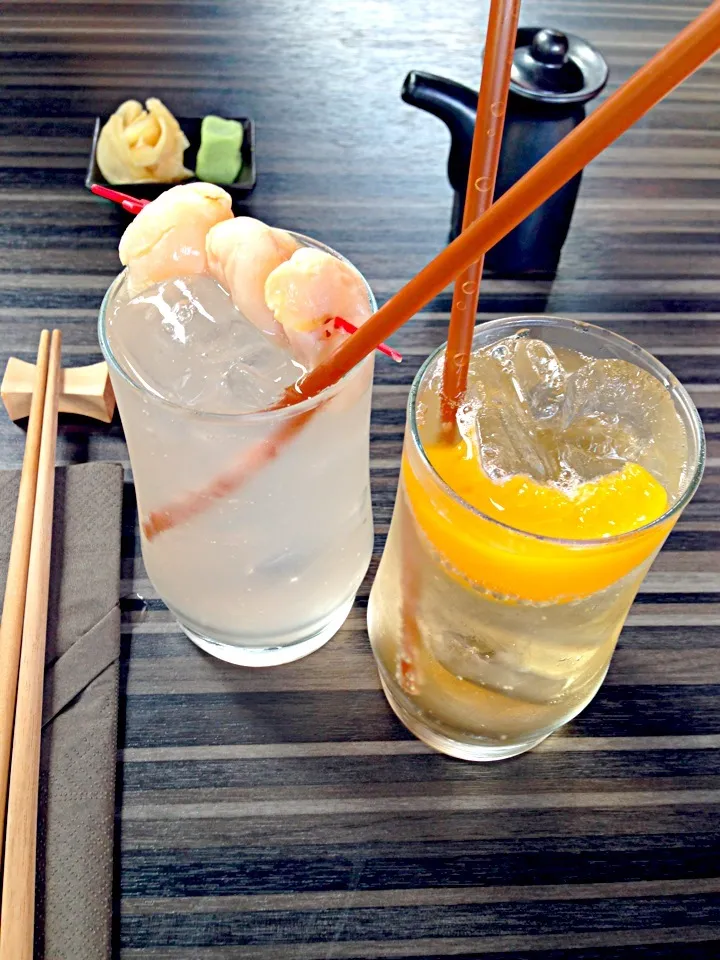 Lychee and peach soda|PhUnGさん