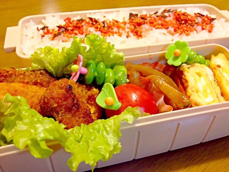 ダンナさまお弁当🍱🍱|かずみさん