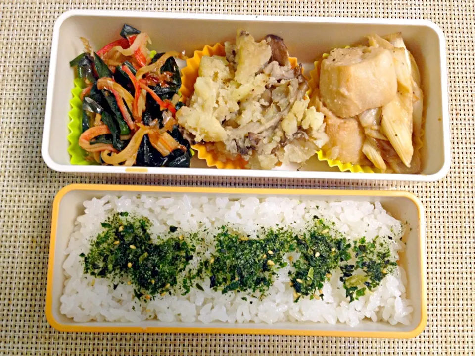 Snapdishの料理写真:本日のお弁当|satchさん