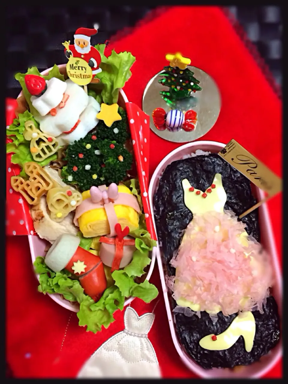 ゆっぴーઈ(◕ั◡◕ั)*ﾟ*♡のお弁当『パリジェンヌのXmasはプリンセス気分✨』|kumiさん