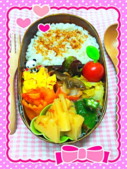 肉野菜炒め弁当♪|TOMOさん