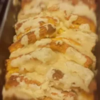 cinnamon sugar pumpkin bread with butter rum glaze|Meehee Leeさん