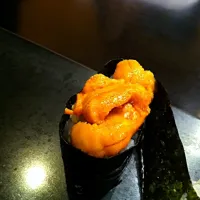 Sea urchin sushi|love juanさん