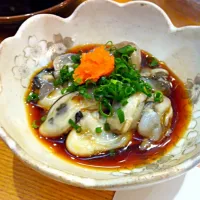 Snapdishの料理写真:oyster vinaigrette|love juanさん