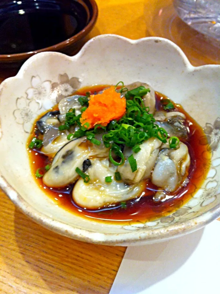 Snapdishの料理写真:oyster vinaigrette|love juanさん