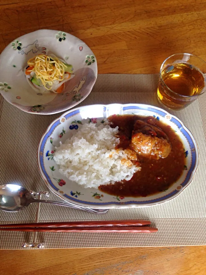 ★チキンカレー＊五色なます★|深谷 恵さん