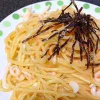 Snapdishの料理写真:イカ明太パスタ|Megaさん