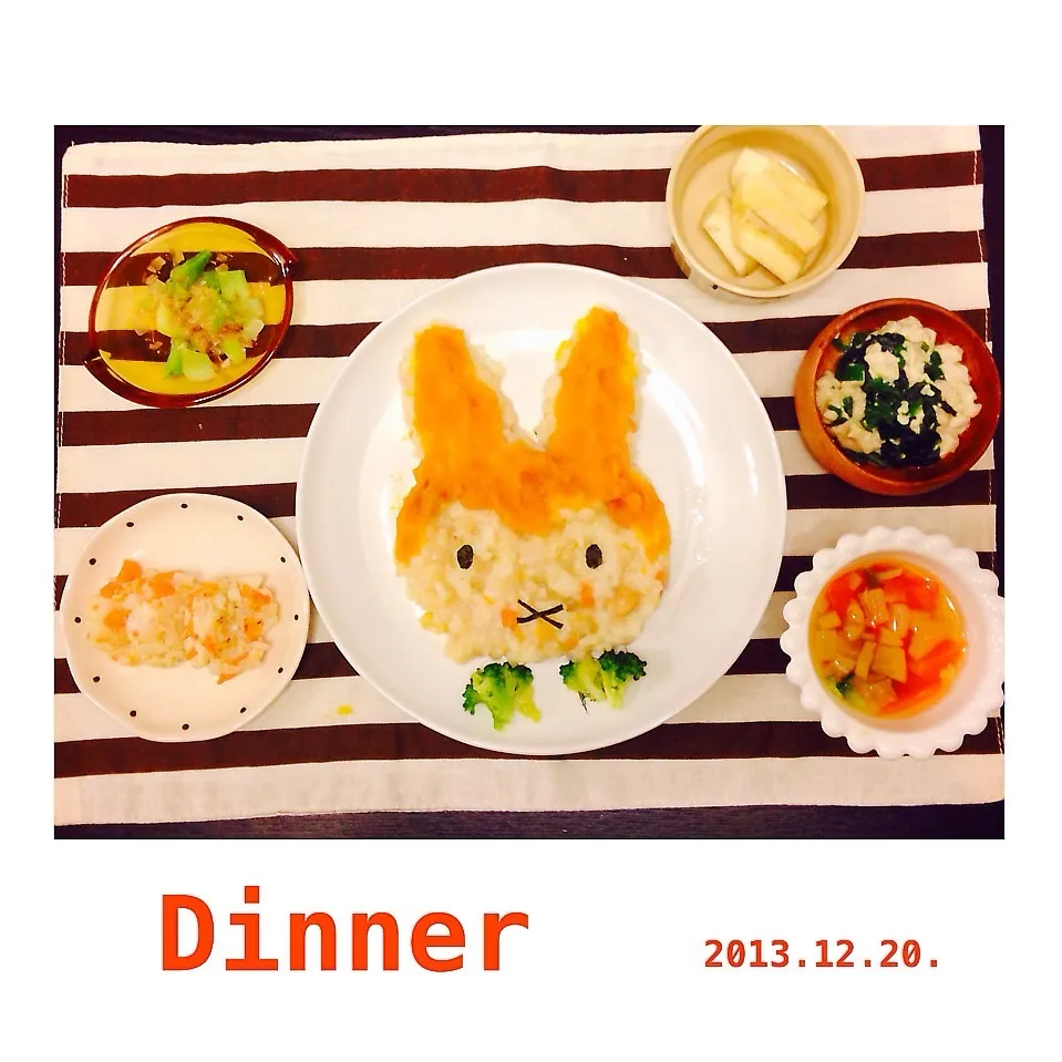 ミッフィーDinner.離乳食後期|arisaさん