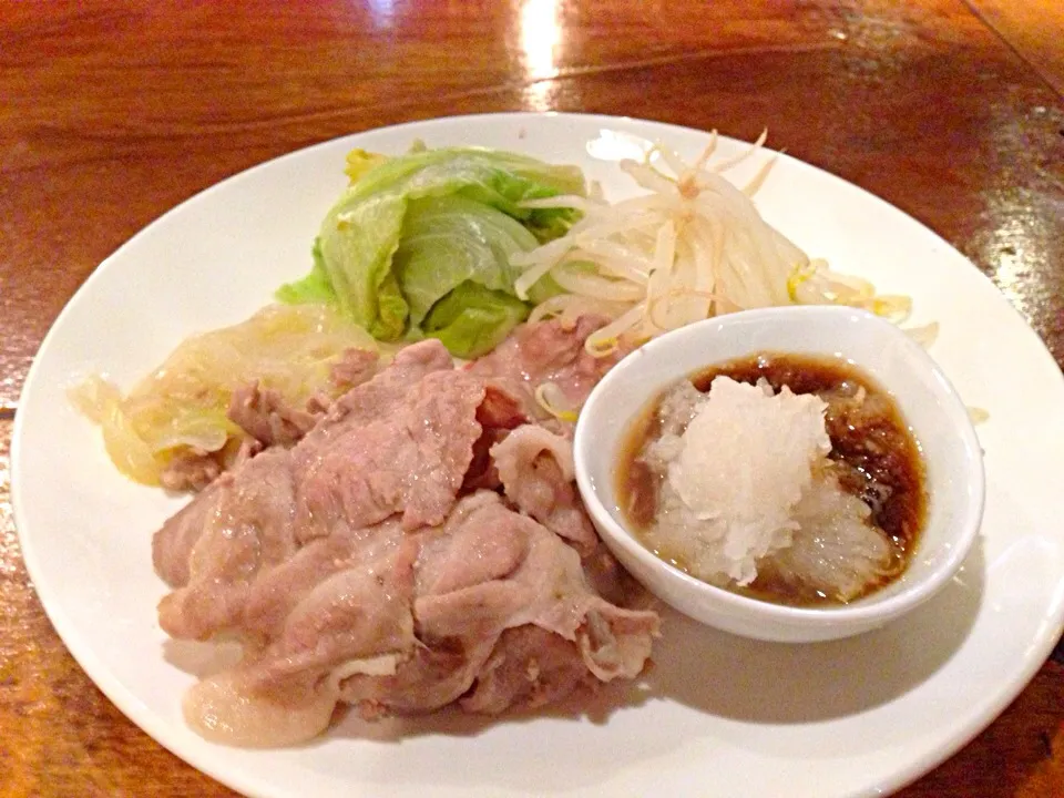 豚肉の焼きしゃぶ！|とめっこさん