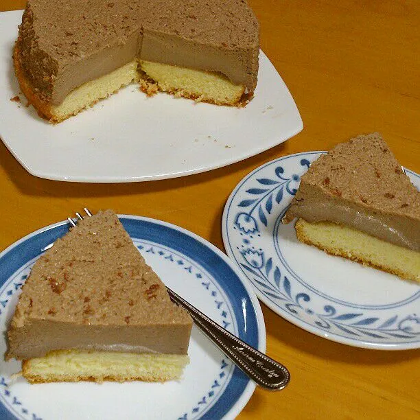 チョコぷりんケーキ
カット
今回は子どもたちにも食べてもらえたo(^o^)o|ふみぃさん