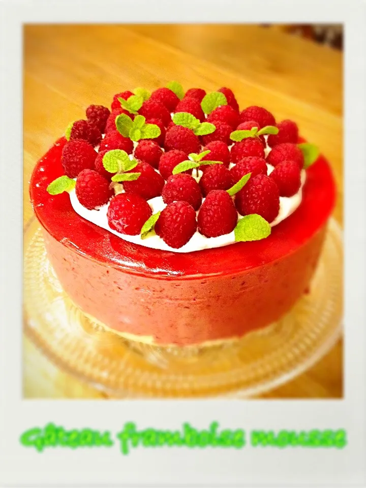 Gâteau framboise mousse|みずほさん