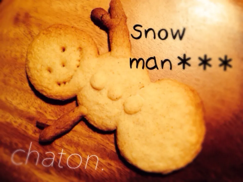 snowman cookie|chatonさん