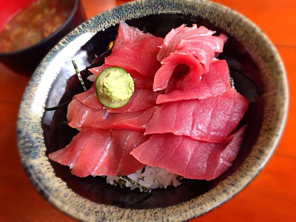 大間生本鮪と生鮪の食べ比べ丼|tay___75さん