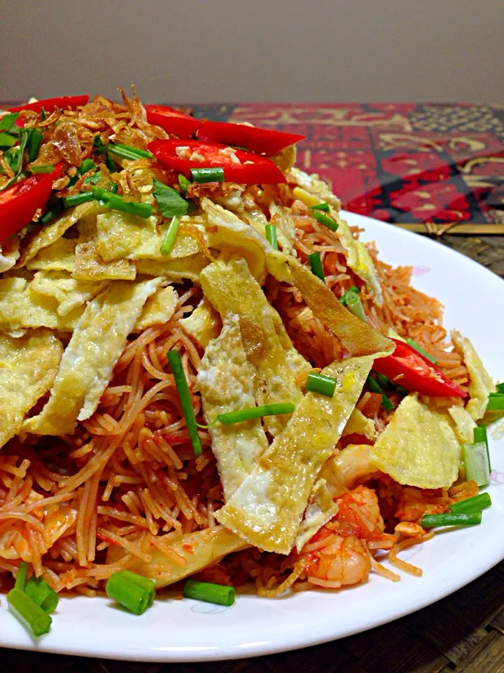 Singapore spicy fried bee hoon tau cheo|Mummy Masayuさん