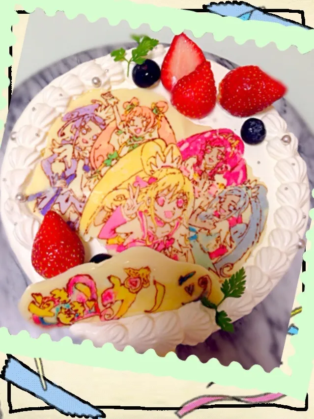 Snapdishの料理写真:birthday ケーキ♡|sayamamaさん