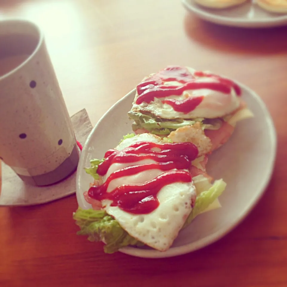 おはよー、朝ごはん^_^|シーチキンさん