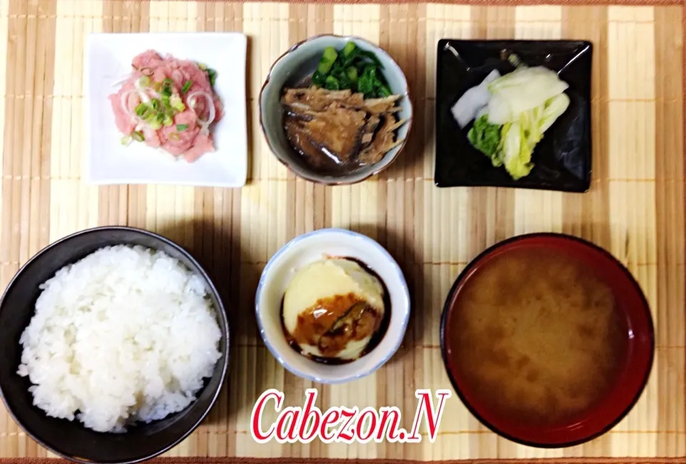 今日はランチの残り物で彩り賄い|Cabezon.Nakamuraさん