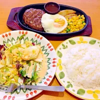 Hamburger Steak set|Maribeth Betitoさん