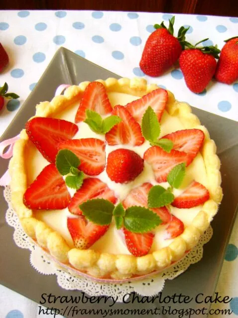 Strawberry Charlotte cake|Frannyさん