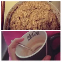 oatmeal/porridge + coffee|sabina mさん