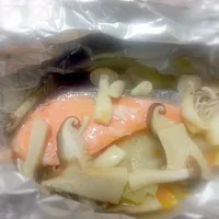 鮭のホイル焼き|ちぃさん