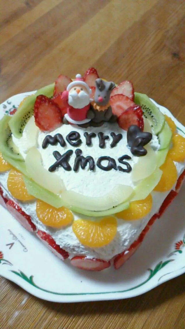 Snapdishの料理写真:クリスマスケーキ☆|彩夏さん